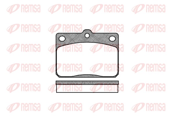 Brake Pad Set, disc brake (0079.40)