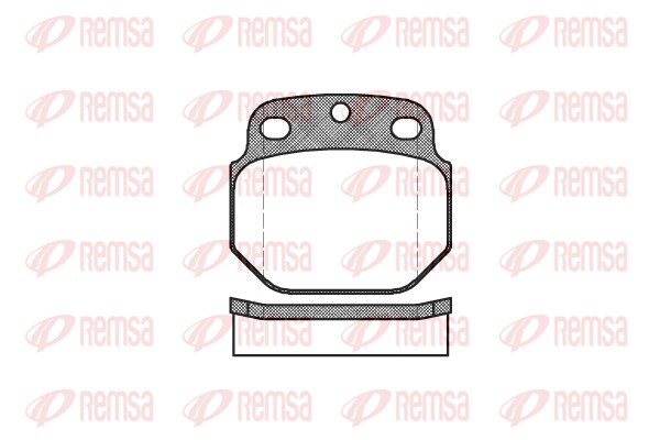 Brake Pad Set, disc brake (0422.00)