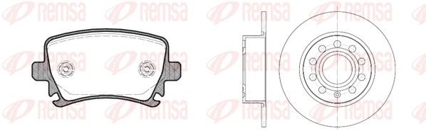 Brake Kit, disc brake (81031.00)
