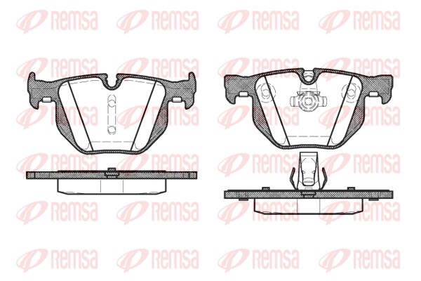 Brake Pad Set, disc brake (0381.60)