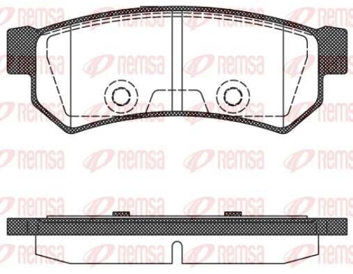 Brake Pad Set, disc brake (1048.10)