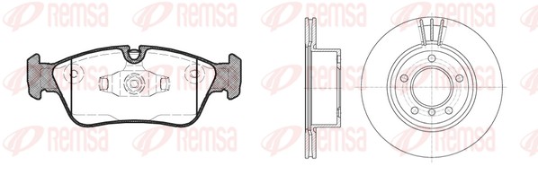Brake Kit, disc brake (8384.03)