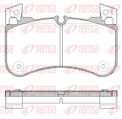 Brake Pad Set, disc brake (1831.00)