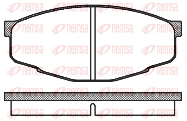 Brake Pad Set, disc brake (0133.10)