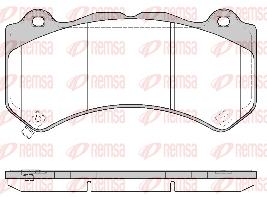 Brake Pad Set, disc brake (1376.04)