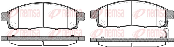 Brake Pad Set, disc brake (1242.01)