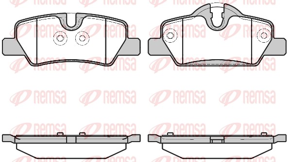 Brake Pad Set, disc brake (1600.00)