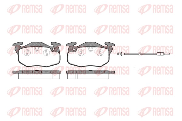 Brake Pad Set, disc brake (0192.01)