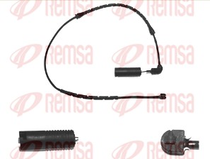 Warning Contact, brake pad wear (001048)