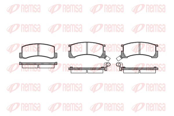 Brake Pad Set, disc brake (0185.02)