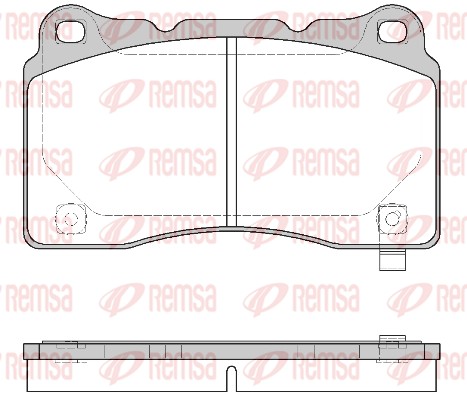 Brake Pad Set, disc brake (0666.24)