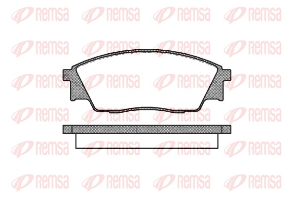 Brake Pad Set, disc brake (0307.00)