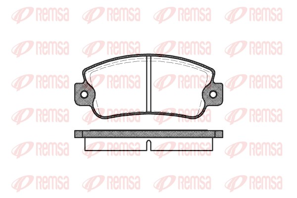 Brake Pad Set, disc brake (0025.20)
