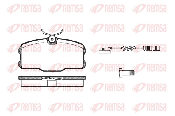 Brake Pad Set, disc brake (0207.12)