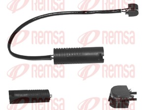 Warning Contact, brake pad wear (001045)
