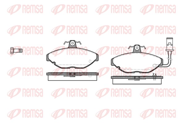 Brake Pad Set, disc brake (0169.01)