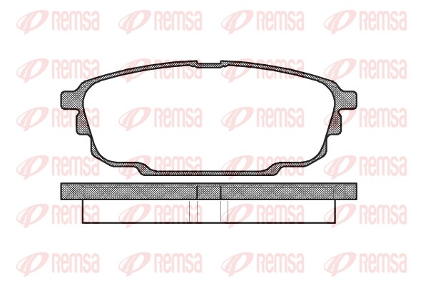 Brake Pad Set, disc brake (0851.00)