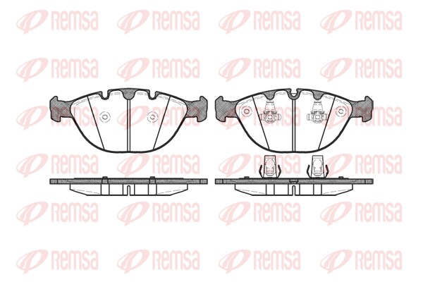 Brake Pad Set, disc brake (0958.00)