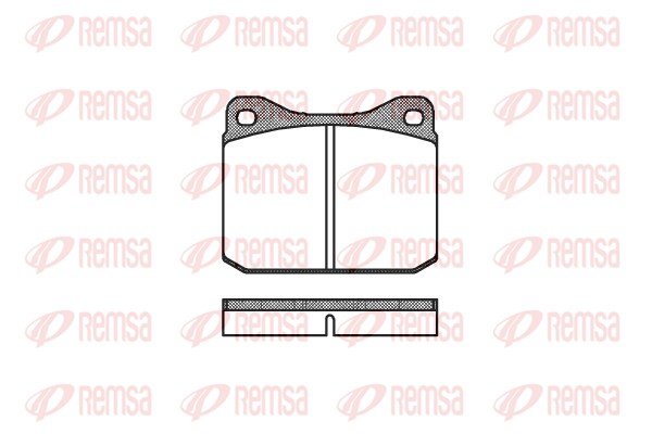 Brake Pad Set, disc brake (0010.10)