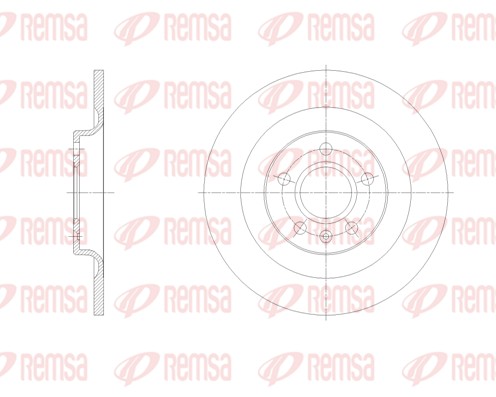 Brake Disc (62105.00)