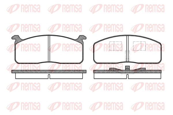 Brake Pad Set, disc brake (0120.00)