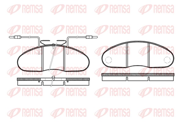 Brake Pad Set, disc brake (0048.12)