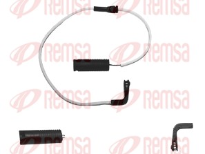 Warning Contact, brake pad wear (001022)