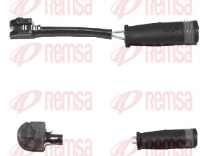 Warning Contact, brake pad wear (001095)