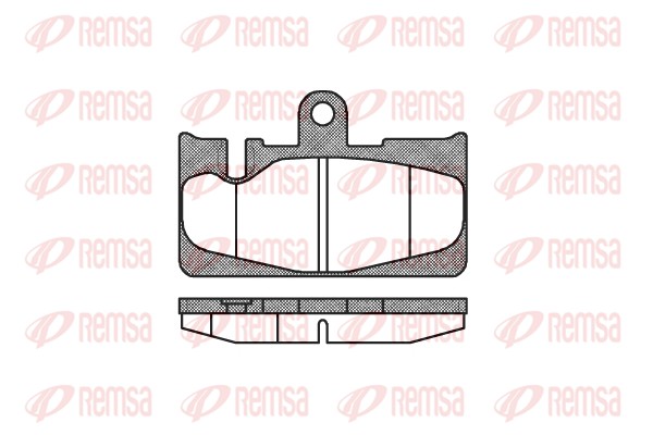 Brake Pad Set, disc brake (0889.00)