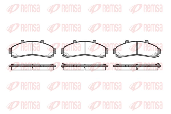 Brake Pad Set, disc brake (0571.02)