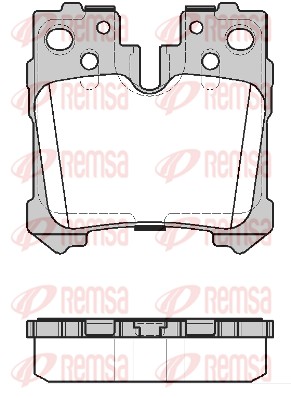 Brake Pad Set, disc brake (1321.20)