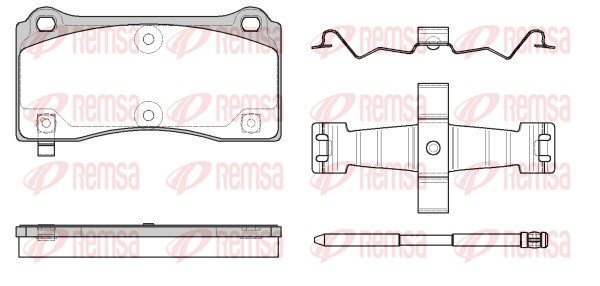 Brake Pad Set, disc brake (0983.14)