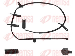 Warning Contact, brake pad wear (001063)