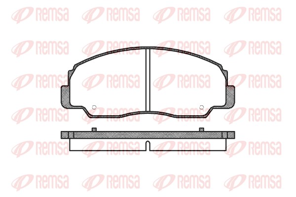 Brake Pad Set, disc brake (0178.20)