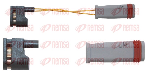 Warning Contact, brake pad wear (001145)