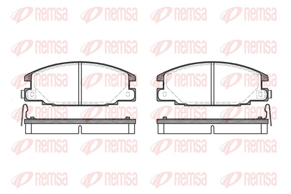 Brake Pad Set, disc brake (0238.14)