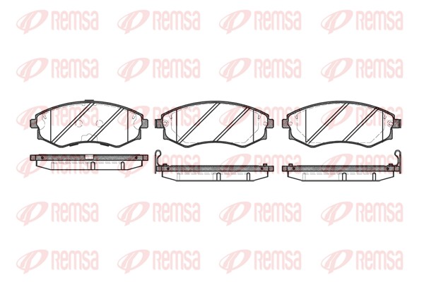Brake Pad Set, disc brake (0318.42)