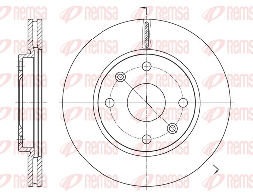 Brake Disc (61813.10)