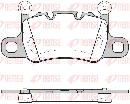 Brake Pad Set, disc brake (1598.10)