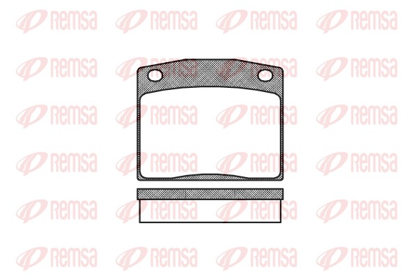 Brake Pad Set, disc brake (0083.10)