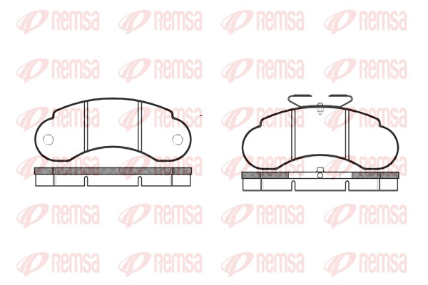 Brake Pad Set, disc brake (0142.00)