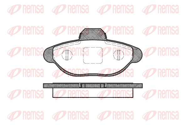 Brake Pad Set, disc brake (0414.10)