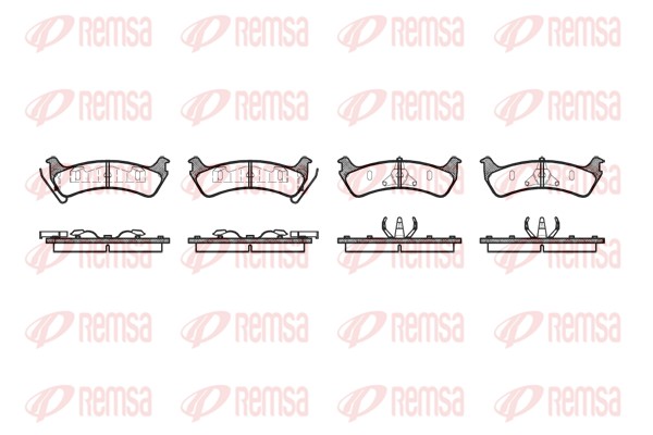 Brake Pad Set, disc brake (0617.00)