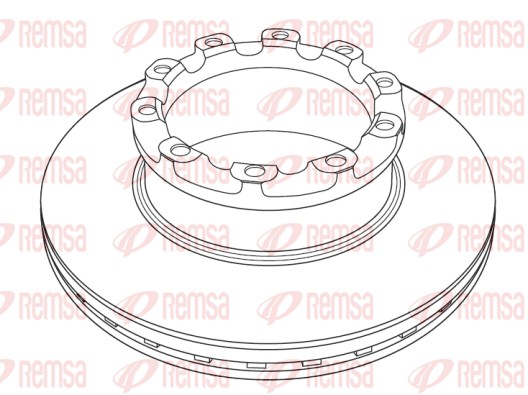 Brake Disc (NCA1224.20)