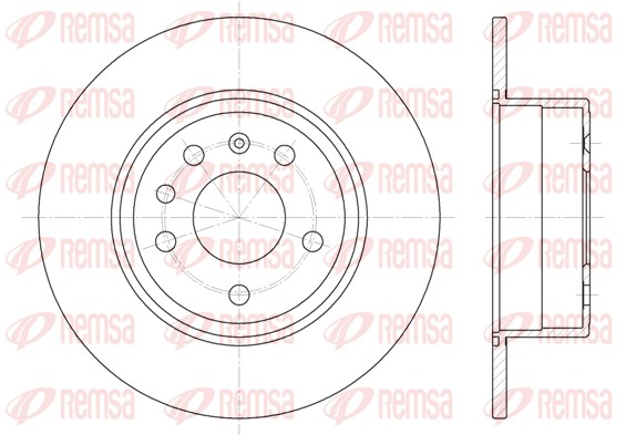 Brake Disc (6487.00)