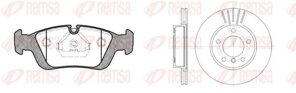 Brake Kit, disc brake (8384.01)