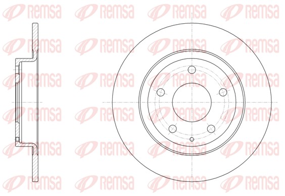 Brake Disc (61519.00)
