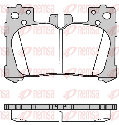Brake Pad Set, disc brake (1791.00)