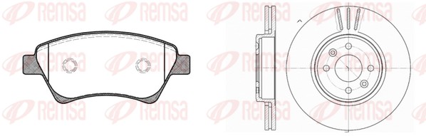 Brake Kit, disc brake (8976.02)