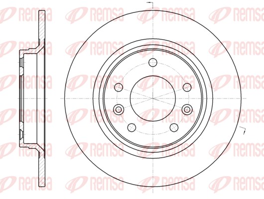 Brake Disc (61937.00)